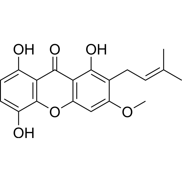 1,5,8-Trihydroxy-3-methoxy-2-prenylxanthone 110187-11-6